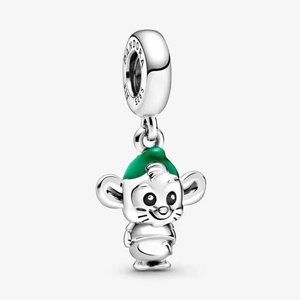 Pandora Disney Cinderella Gus Mouse Dangle Charm